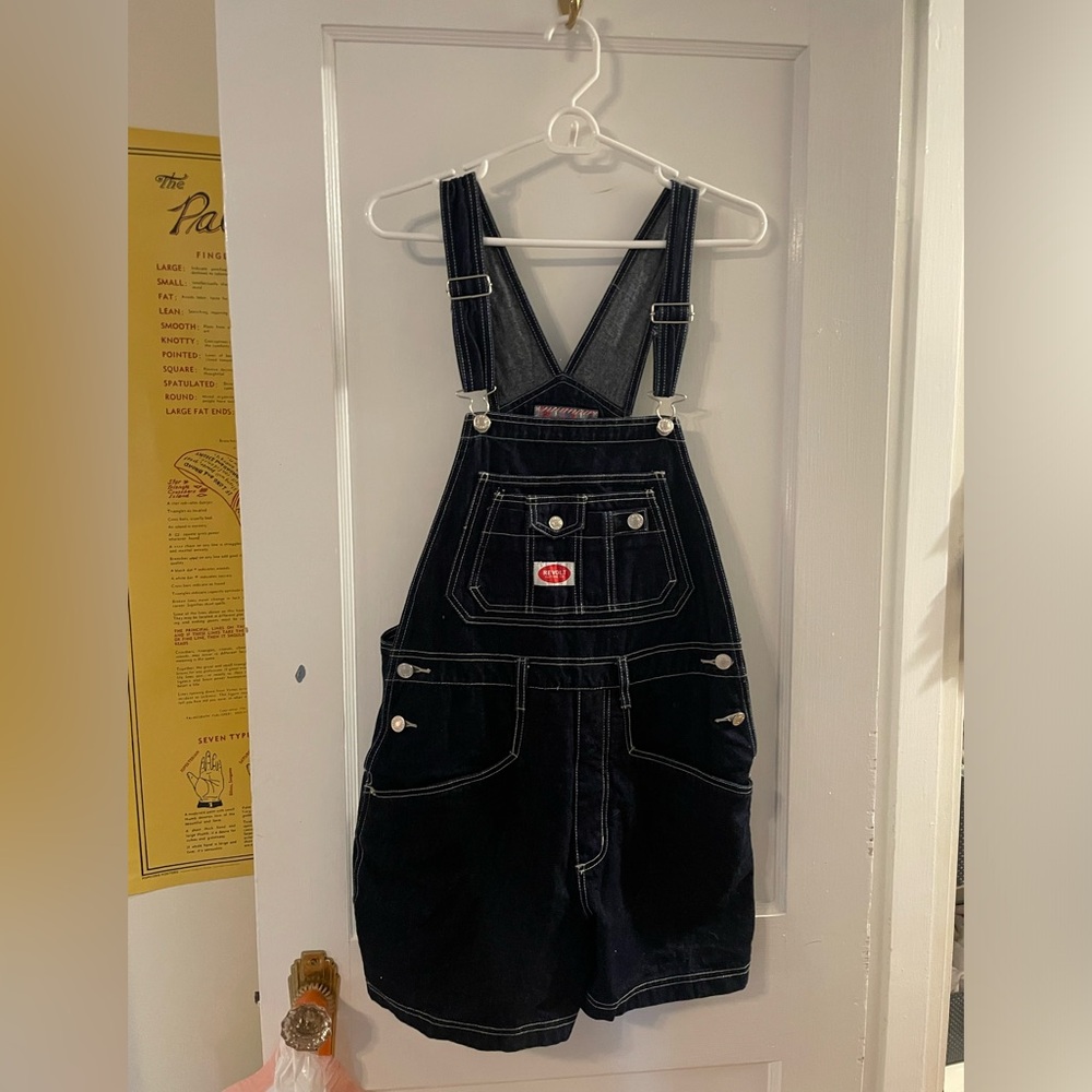 Revolt overall shorts